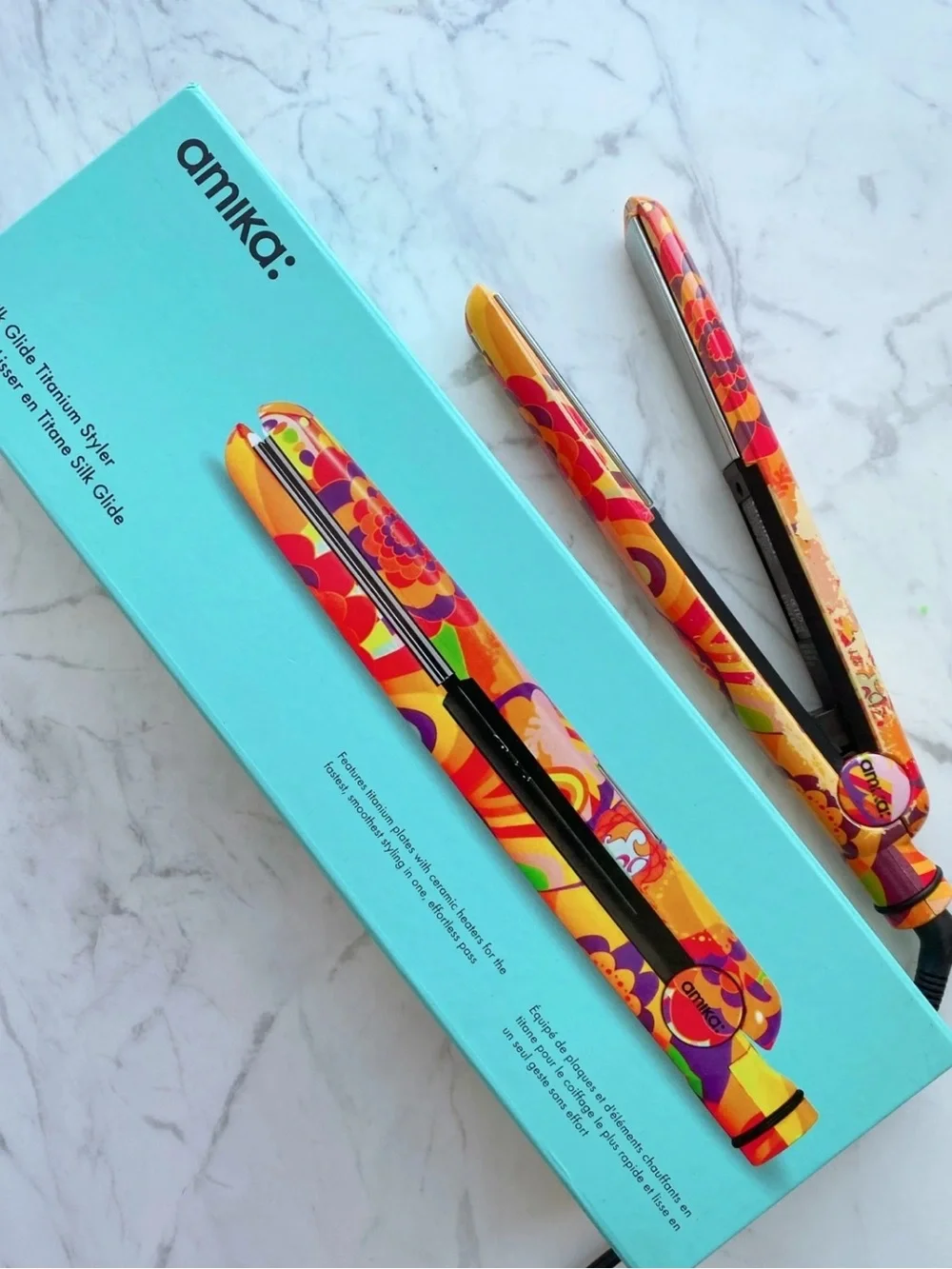 amika Silk Glide Titanium Digital Styler Hair Straighter Limited Edition - Picture 1 of 1